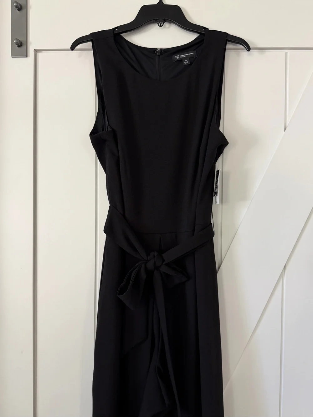 INC International Concepts Black Jumpsuit